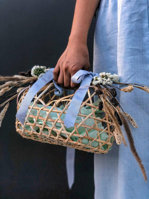 Reusable Gift Basket made of Rattan
