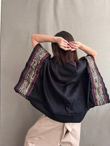 Queen of the South Poncho with Panaginip T'nalak Weaves