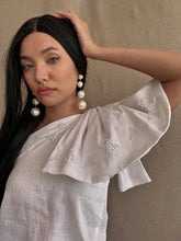 Load image into Gallery viewer, Gabriela Blouse with Huge Ribbon Accent